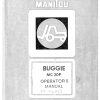 manitou buggie mc20p instructions sec wat page 1