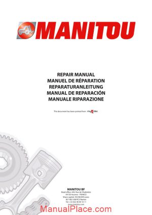 manitou mlt 845 mlt x 845 service manual page 1