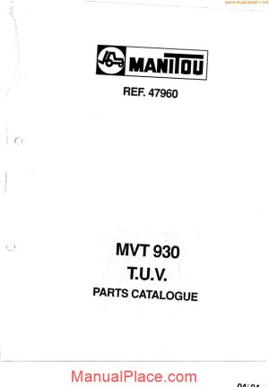 manitou mvt930 parts sec wat page 1
