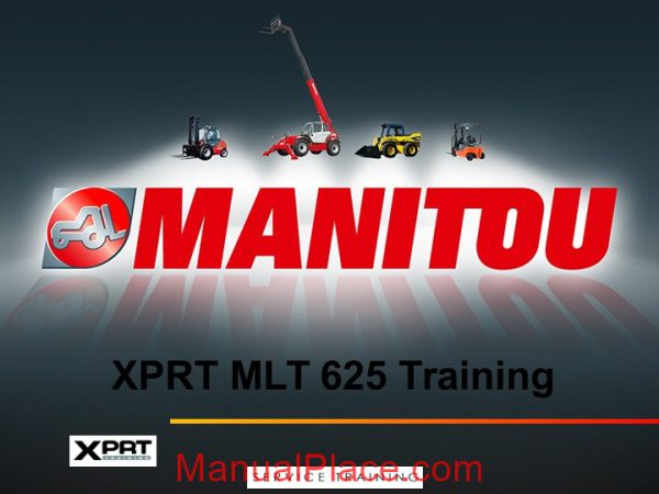 manitou xprt mlt 625 service training page 1