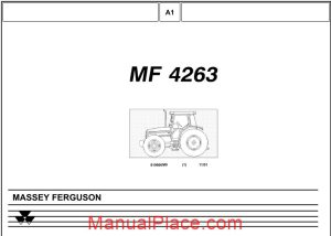 massey ferguson mf4263 part catalogue page 1