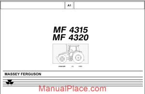 massey ferguson mf4315 4320 part catalogue page 1