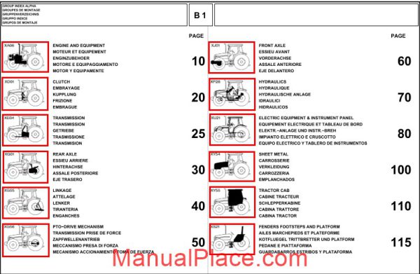 massey ferguson mf4360 4370 part catalogue page 2