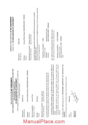 massey ferguson mf8400 series tractors operation and maintenance manual page 1