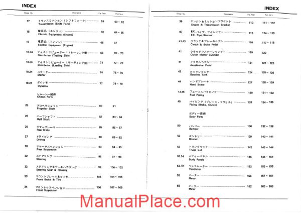 mazda 110s cosmo parts catalog page 3