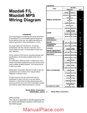 mazda 6 fl mps wiring diagram page 1