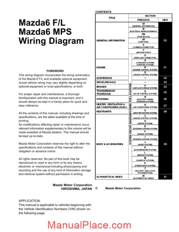 mazda 6 fl mps wiring diagram page 1