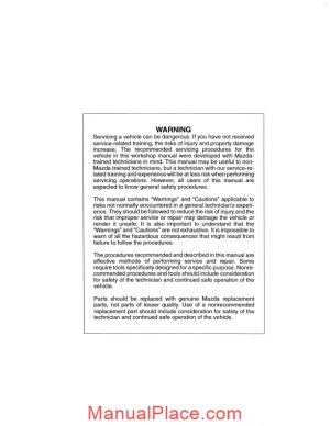 mazda 626 mx 6 workshop manual 1992 1997r en page 1