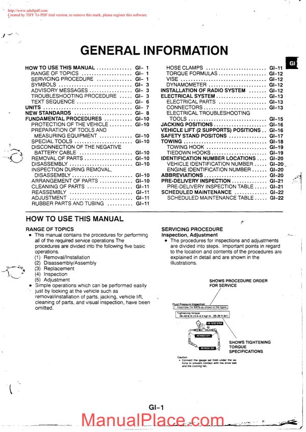 mazda 626 workshop manual in english page 4 scaled