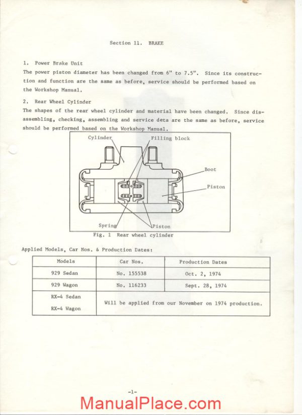 mazda 929 rx 4 chassis workshop manual page 4