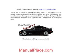 mazda manual transmission r15m d repair manual page 1