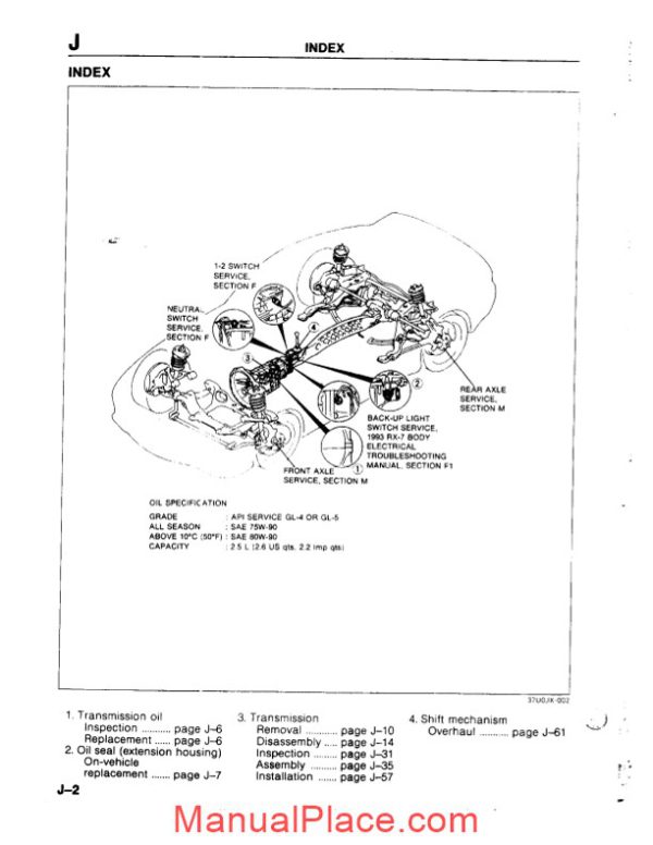 mazda manual transmission r15m d repair manual page 3