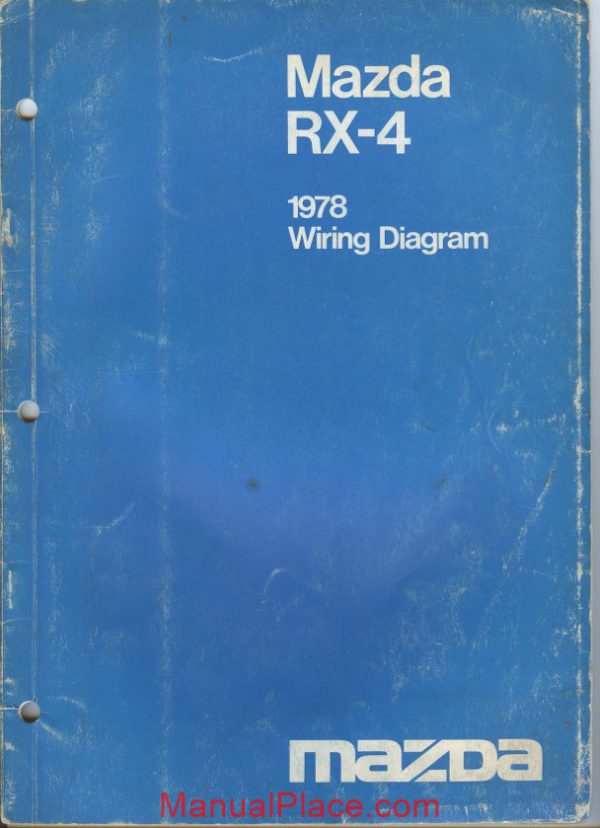 mazda rx 4 wiring diagram 1978 page 1