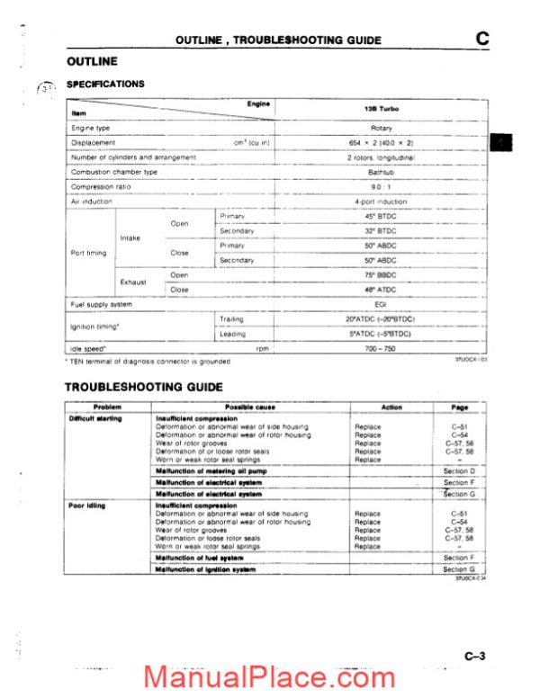 mazda rx 7 3 engine repair manual page 4