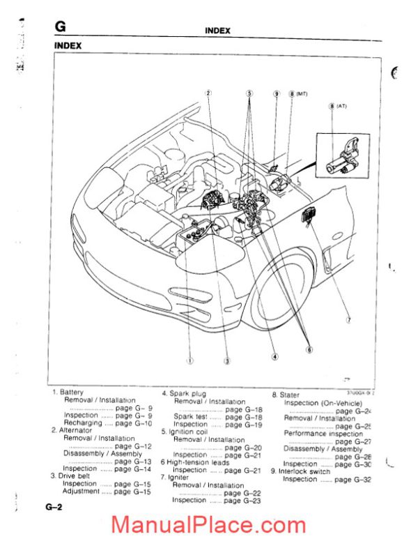 mazda rx 7 engine electrical systems page 3