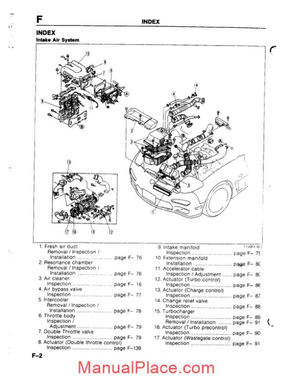 mazda rx 7 fuel and emissions control systems repair manual page 3