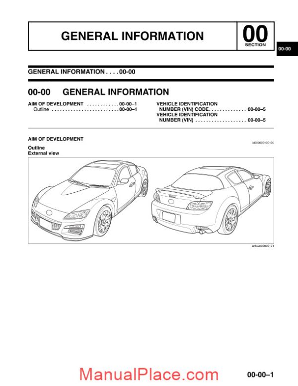 mazda rx 8 service highlight 2009 page 3