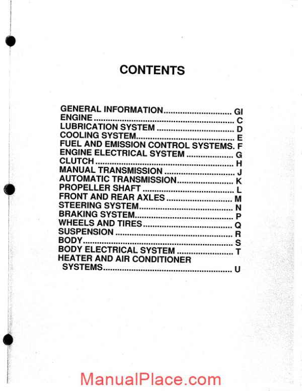 mazda rx7 1993 service highlights page 2