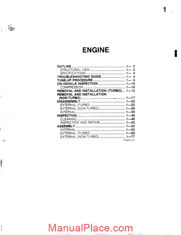 mazda rx7 engine service manual page 2