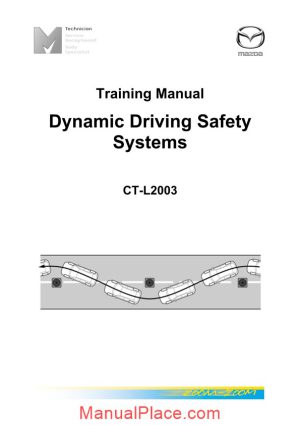 mazda training manual dynamic driving safety systems page 1
