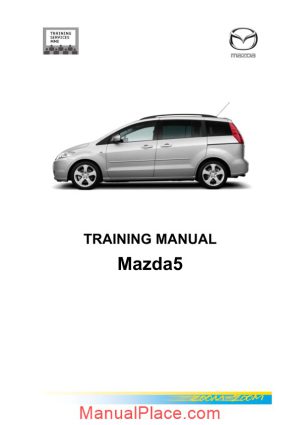 mazda5 2005 training manual page 1