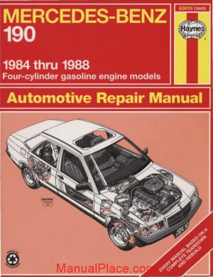 mercedes benz 190 repair haynes 1984 88 page 1