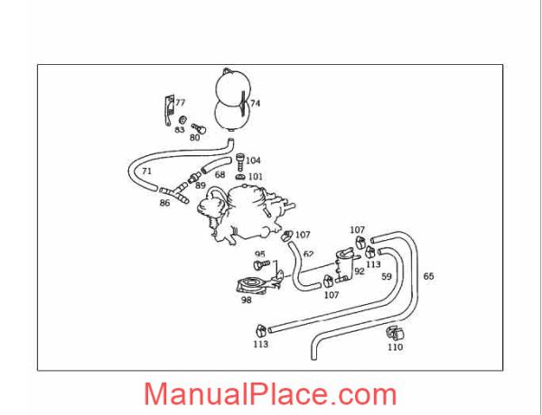 mercedes benz 190 w201 parts catalog page 1