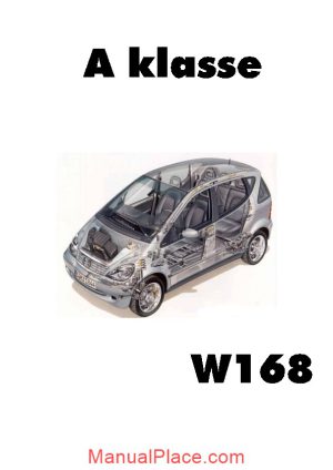 mercedes benz a klasse w168 service manual ru page 1