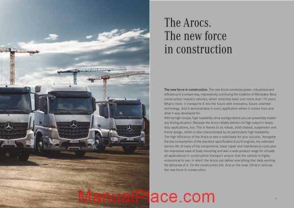 mercedes benz arocs 18 44t maintenance manual page 4