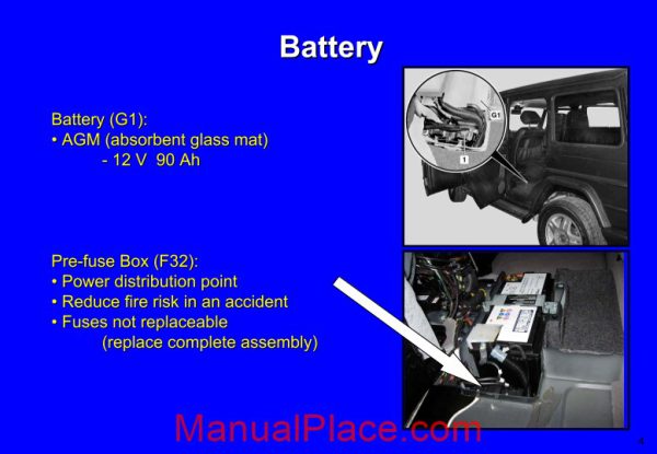 mercedes benz g class electrical systems page 4