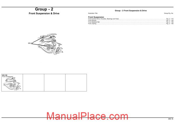 mercedes benz sprinter 2002 parts manual page 2