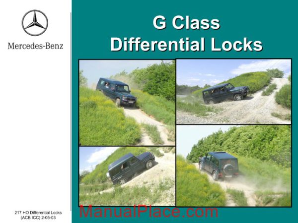 mercedes benz technical training 217 ho 03 diff locks acb ic tf page 1