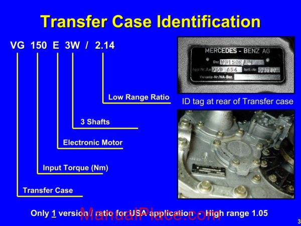 mercedes benz technical training 217 ho 05 transfer case ic gc op tf page 3