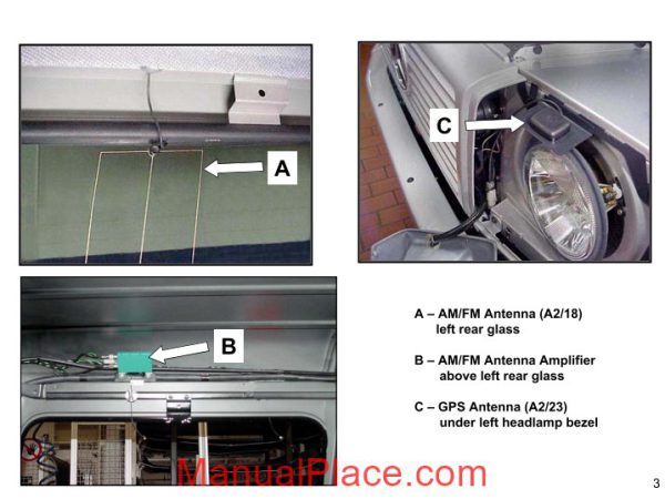 mercedes benz technical training 217 ja g class component locations page 3