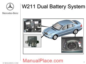 mercedes benz technical training 219 ho dual battery acb icc 11 29 02 page 1