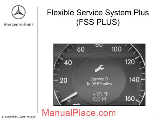 mercedes benz technical training 219 ho fss plus wff 08 16 02 page 1