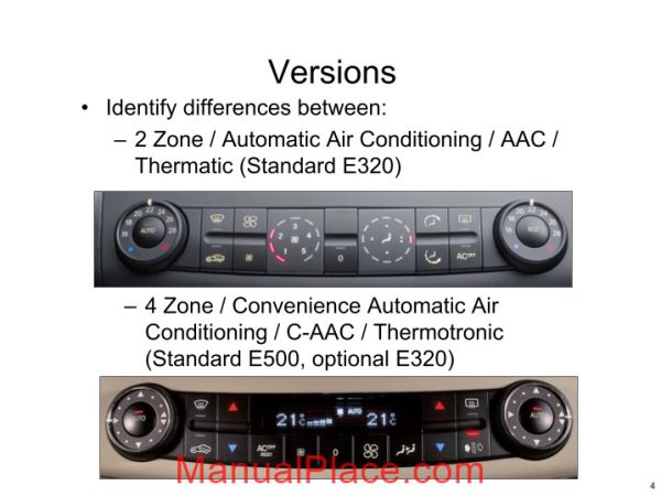 mercedes benz technical training 219 ho hvac twk 8 30 02 page 4