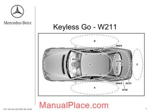 mercedes benz technical training 219 ho kg gc rp 08 16 02 page 1