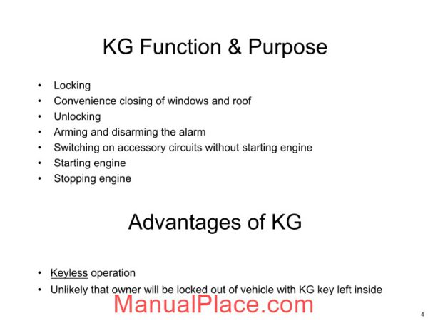 mercedes benz technical training 219 ho kg gc rp 08 16 02 page 4