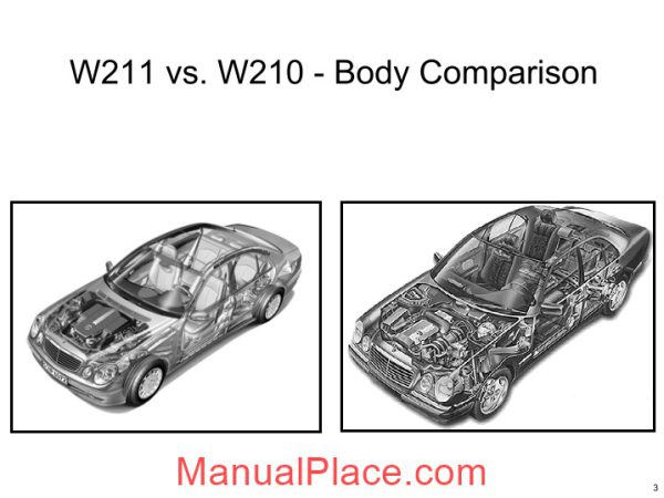 mercedes benz technical training 219 ho w211 intro wff 08 05 02 page 3