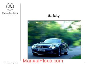 mercedes benz technical training 318 ho safety dps 1 22 02 page 1