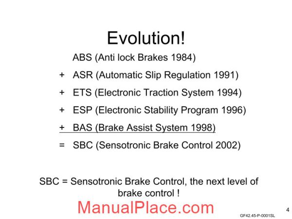 mercedes r230 sensotronic brake control training page 4