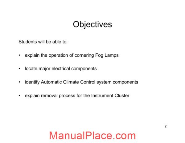 mercedes technical training 287 ho 01 electrical climate control fah 10 05 04 page 2