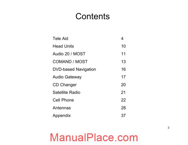 mercedes technical training 287 ho 02 audio communications crullg 08 02 04 page 3