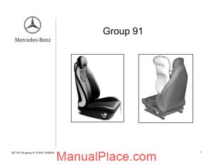 mercedes technical training 287 ho 05 group 91 fah 10 06 04 page 1