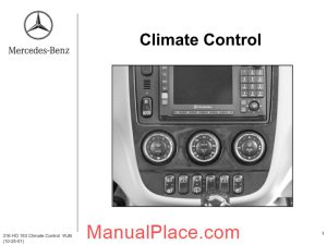 mercedes technical training 316 ho 163 climate control wjb page 1