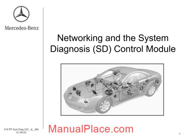 mercedes technical training 318 ho syst diag gc jl jm 01 09 03 page 1