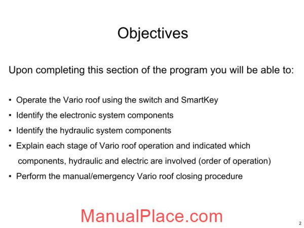 mercedes technical training 318 ho vario roof wff 01 24 02 page 2