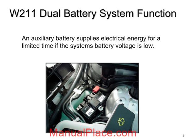 mercedes technical training 319 ho w211 dual battery acb icc 11 29 02 page 4