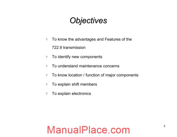 mercedes technical training automatic transmission page 2